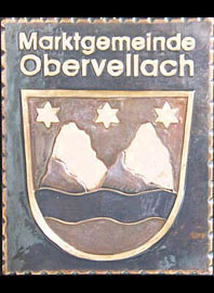                                                            
                     
 Kupferbild                                 
  Gemeindewappen Kärnten            
   Marktgemeinde   Obervellach
                              
   Bezirk    Spittal an der Drau i                                                                 jedes Bild ein "Unikat"
 Kupferrelief  Handarbeit