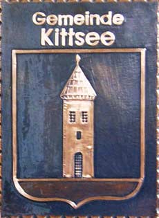  Kittsee Gemeindewappen Kupferbild 