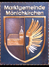                                                                    
Gemeindewappen
               

Gemeinde  Mönichkirchen   
Bezirk Neunkirchen           
Niederösterreich                                   
 

                                                            jedes Bild ein "Unikat"
 Kupferrelief  Handarbeit