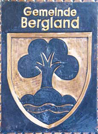              Kupferbild                    Gemeindewappen                  Gemeinde                        Bergland                                                                                            jedes Bild ein "Unikat"
 Kupferrelief  Handarbeit