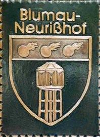              Kupferbild                    Gemeindewappen                  Gemeinde                       Blumau Neurißhof                                                                                            jedes Bild ein "Unikat"
 Kupferrelief  Handarbeit