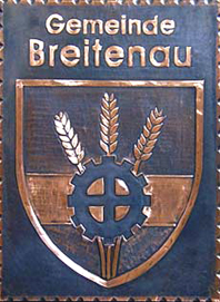              Kupferbild                    Gemeindewappen                  Gemeinde                        Breitenau                                                                                            jedes Bild ein "Unikat"
 Kupferrelief  Handarbeit