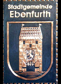             Kupferbild                   
 Gemeindewappen              
 Stadtgemeinde                     
 Ebenfurth                                                         jedes Bild ein "Unikat"
 Kupferrelief  Handarbeit