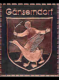                   Kupferbild                                    
 Gemeindewappen                        
 Gemeinde  Gänserndorf 
                                                                  jedes Bild ein "Unikat"
 Kupferrelief  Handarbeit