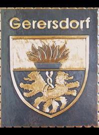            Kupferbild            Gemeindewappen            Gemeinde Tullnerbach                                                             jedes Bild ein "Unikat"
 Kupferrelief  Handarbeit