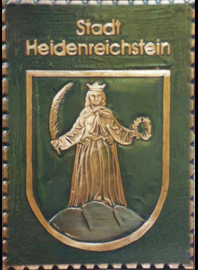                         
Kupferbild                            Gemeindewappen                        
Stadt Gemeinde   Heidenreichstein                                                                                                          jedes Bild ein "Unikat"
 Kupferrelief  Handarbeit
