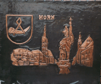            Kupferbild            
  Gemeindewappen            
Stadt  Horn Hauptplatz   Niederösterreich                                                               jedes Bild ein "Unikat"
 Kupferrelief  Handarbeit