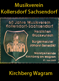      Gemeindewappen             
Kirchberg am Wagram                                                                                  jedes Bild ein "Unikat"
 Kupferrelief  Handarbeit