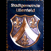  Gemeindewappen Lilienfeld  Kupferbild  Handarbeit Wappen Niederösterreich 