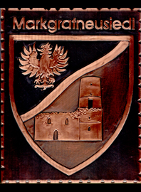                                                                    
Gemeindewappen
               

Gemeinde Markgrafneusiedl   
Bezirk  Gänserndorf           
Niederösterreich                                   
 

                                                            jedes Bild ein "Unikat"
 Kupferrelief  Handarbeit