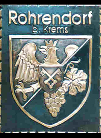                                                                                
Gemeindewappen   
       
          
 Gemeinde    Rohrendorf bei Krems          
            
   Bezirk Krems-Land                               Niederösterreich                   
                
                                                                                                                                                                                                                         
jedes Bild ein "Unikat"            
  Kupferrelief  Handarbeit
