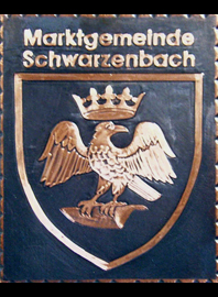                                                                    
Gemeindewappen
               

Marktgemeinde Schwarzenbach     
Bezirk  Wiener Neustadt-Land            
Niederösterreich                                   
 

                                                            jedes Bild ein "Unikat"
 Kupferrelief  Handarbeit