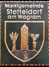                                                                    
Gemeindewappen
               
Marktgemeinde
  Stetteldorf am Wagram 
   Bezirk Korneuburg 

           
Niederösterreich                                   
 

                                                            jedes Bild ein "Unikat"
 Kupferrelief  Handarbeit