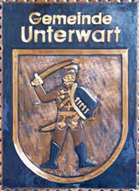                                                                       
 Gemeindewappen      
                              
Gemeinde  
                                         
Unterwart                                    
  Bezirk Oberwart   Burgenland 
                                     
                       
	                               
	                                           jedes Bild ein "Unikat"
 Kupferrelief  Handarbeit