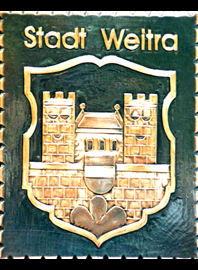                                                                              Gemeindewappen         
          
 Stadtgemeinde   Weitra       
                
                                                                                                                                                                                                                          
jedes Bild ein "Unikat"            
  Kupferrelief  Handarbeit