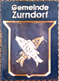                                                                             Gemeindewappen 
                            
Gemeinde Zurndorf                              Niederösterreich                                                                                   
jedes Bild ein "Unikat"            
  Kupferrelief  Handarbeit