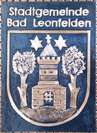               Gemeindewappen                     
Gemeinde Bad Leonfelden
             
             
     
 
                             
  Oberösterreich 
                   
	                 
	Kupferbild                          jedes Bild ein "Unikat"
 Kupferrelief  Handarbeit