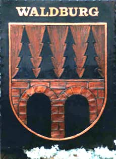 Waldburg   Gemeindewappen Kupferbild 