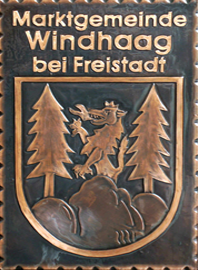                  
Kupferbild 
          
                 
Gemeindewappen Marktgmeinde            
 Windhaag bei Freistadt Oberösterreich 
                            
 Bezirk            .
                                                           
                    jedes Bild ein "Unikat"
 Kupferrelief  Handarbeit