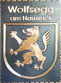                  
Kupferbild 
          
                 
Gemeindewappen Marktgmeinde            
 Wolfsegg am Hausruck Oberösterreich 
                            
 Bezirk            .
                                                           
                    jedes Bild ein "Unikat"
 Kupferrelief  Handarbeit