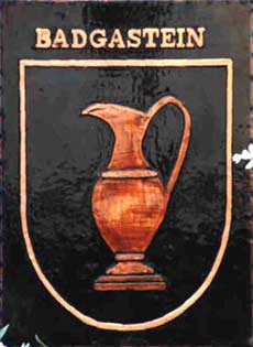 Kupferbild Wappen Bad Gastein