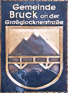 Kupferbild Wappen Bruck