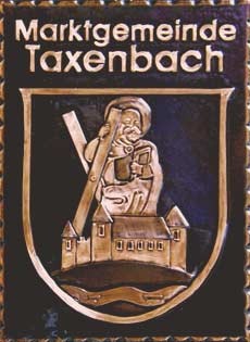 Kupferbild Wappen Taxenbach