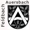 Gemeindewappen Auersbach  
 Auersbach ist ein Ortsteil 
der Stadt Feldbach  Bezirk 
Südoststeiermark  