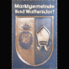 Wappen Kurort Bad Waltersdorf   Marktgemeinde  Kurort Bad Waltersdorf  seit 2015 mit der Gemeinde Sebersdorf  zusammengeschlossen  Bezirk Hartberg-Fürstenfeld  