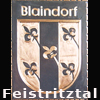 Wappen Gemeinde  Blaindorf in die Gemeinde Feistritztal eingemeindet 
  Bezirk Hartberg - Fürstenfeld  Steiermark 