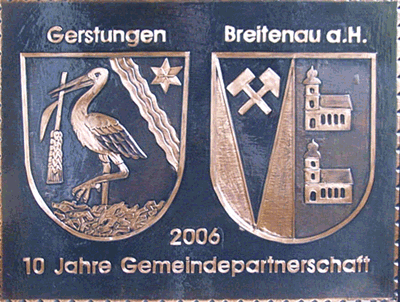 Kupferbild Wappen Breitenau