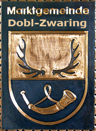                                                                    
Gemeindewappen              Marktgemeinde Dobl-Zwaring         
      Bezirk Graz-Umgebung 
                                            
 Steiermark                                                                               jedes Bild ein "Unikat"
 Kupferrelief  Handarbeit