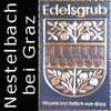   Gemeindewappen  
Gemeinde Edelsgrub 

Gemeinde Nestelbach bei Graz. 
Mit  1.  Jänner 2015 wurde die 
Gemeinde Edelsgrub  eingemeindet 
  Bezirk    Graz-Umgebung  
 Steiermark 