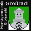  Wappen Gemeinde    Großradl   in die  Marktgemeinde  Eibiswald  eingemeindet  
 Bezirk Deutschlandsberg  Steiermark   