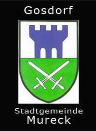                                                                  
Gemeindewappen                         Gemeinde  Gosdorf                                                                         
Stadtgemeinde  Mureck Bezirk Südoststeiermark   seit 2015  sind die Gemeinden   Eichfeld  Mureck und Gosdorf  zusammengeschlossen                                                                                      
               
  Bezirk Südoststeiermark                           
 Steiermark                                                                                jedes Bild ein "Unikat"
 Kupferrelief  Handarbeit