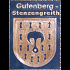     Gemeinde Wappen in Kupfer Bezirk  Weiz  Steiermark     