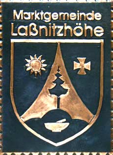 Kupferbild Wappen Lassnitzhoehe