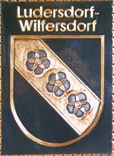 Kupferbild Wappen Ludersdorf