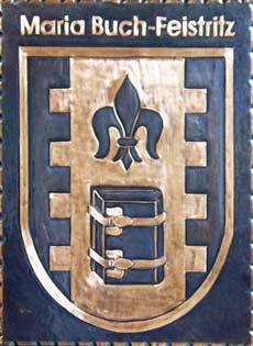 Kupferbild Wappen Maria-Buch