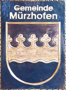 Kupferbild Wappen Mrzhofen