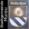  Wappen  Gemeindewappen in Kupfer       Bezirk  Murau     Steiermark 