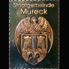   Wappen  der   
 Stadtgemeinde  Mureck
  Bezirk Südoststeiermark   
  seit 2015  sind die Gemeinden   
  Eichfeld  Mureck und Gosdorf 
   zusammengeschlossen
    Steiermark   