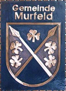 Kupferbild Wappen Murfeld