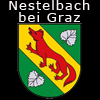   Wappen    der Gemeinde Nestelbach bei Graz   --      

Gemeinde Nestelbach bei Graz. 
Mit  1.  Jänner 2015 wurde die 
Gemeinde Edelsgrub  eingemeindet 
  Bezirk    Graz-Umgebung  
 Steiermark  