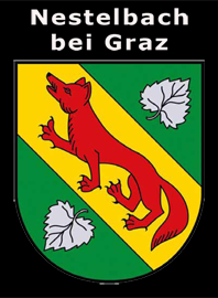                                                                  
Gemeindewappen                         Nestelbach bei Graz                                                                          
                                                                                 
 Bezirk    Graz-Umgebung    
                           
 Steiermark                                                                                jedes Bild ein "Unikat"
 Kupferrelief  Handarbeit