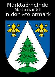                                                           
Gemeindewappen                          
Gemeinde 	Marktgemeinde Neumarkt in der Steiermark                                                                            
Marktgemeinde Neumarkt in der Steiermark   ist seit Jahresbeginn 2015 zusammen gelegt mit den  Gemeinden  Dürnstein in der Steiermark, Neumarkt in Steiermark, Kulm am Zirbitz, Mariahof, Perchau am Sattel, Sankt Marein bei Neumarkt und Zeutschach  
    Bezirk Murau  Steiermark  
                                                                                                          Bezirk Murau       
                                            
 Steiermark                                                                               jedes Bild ein "Unikat"
 Kupferrelief  Handarbeit