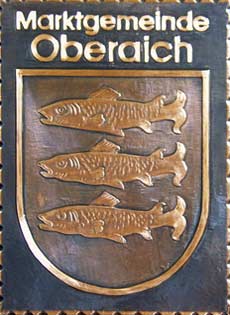 Kupferbild Wappen Oberaich