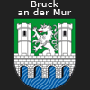 Gemeindewappen   Kupferbild
 Stadtgemeinde Bruck an der Mur 
 Seit 2015 mit der 
Marktgemeinde Oberaich   
zusammengeschlossen   
Bezirk Bruck Mürzzuschlag
Steiermark 