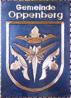 Kupferbild Wappen Oppenberg