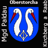   Wappen   Teil  der Gemeinde Oberstorcha    - -   Die Marktgemeinde Paldau  mit 1. Jänner 2015  Zusammenschluss mit den Gemeinden  Perlsdorf  und Teilen der Gemeinde Oberstorcha und Kohlberg 
  Bezirk Südoststeiermark  Steiermark  
